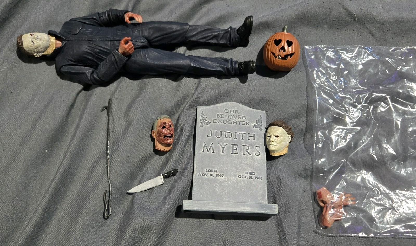 NECA Michael Myers Action Figure with accessories SEE IMAGES PLEASE