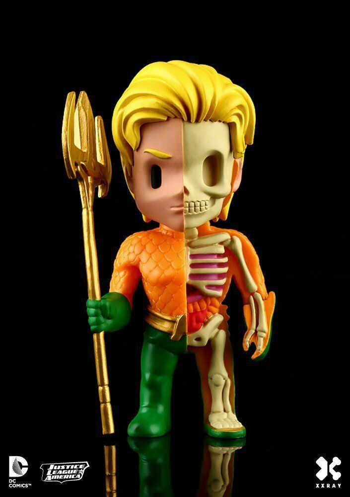XXRAY DC COMICS JUSTICE LEAGUE DISSECTED VINYL ART FIGURE – # 06 AQUAMAN