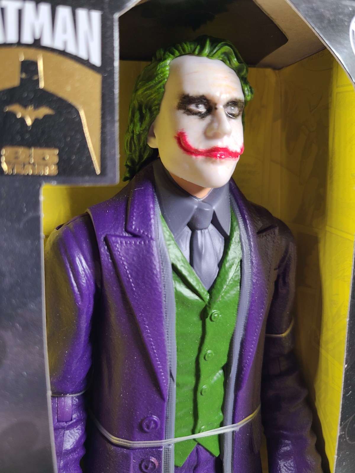 Batman 85 Years The Dark Knight Joker 12&Prime; Figure Spin Master DC NEW