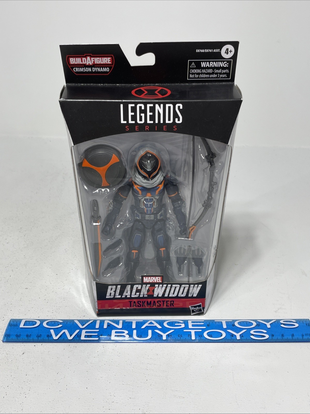 Marvel Legends Black Widow Taskmaster Figure, Crimson Dynamo BAF MISB 🔥