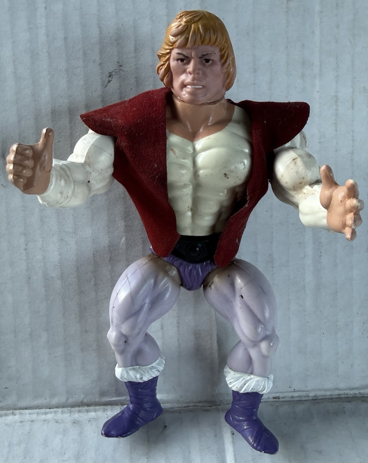 Prince Adam Masters Of The Universe He-Man MOTU Vintage Original Vest