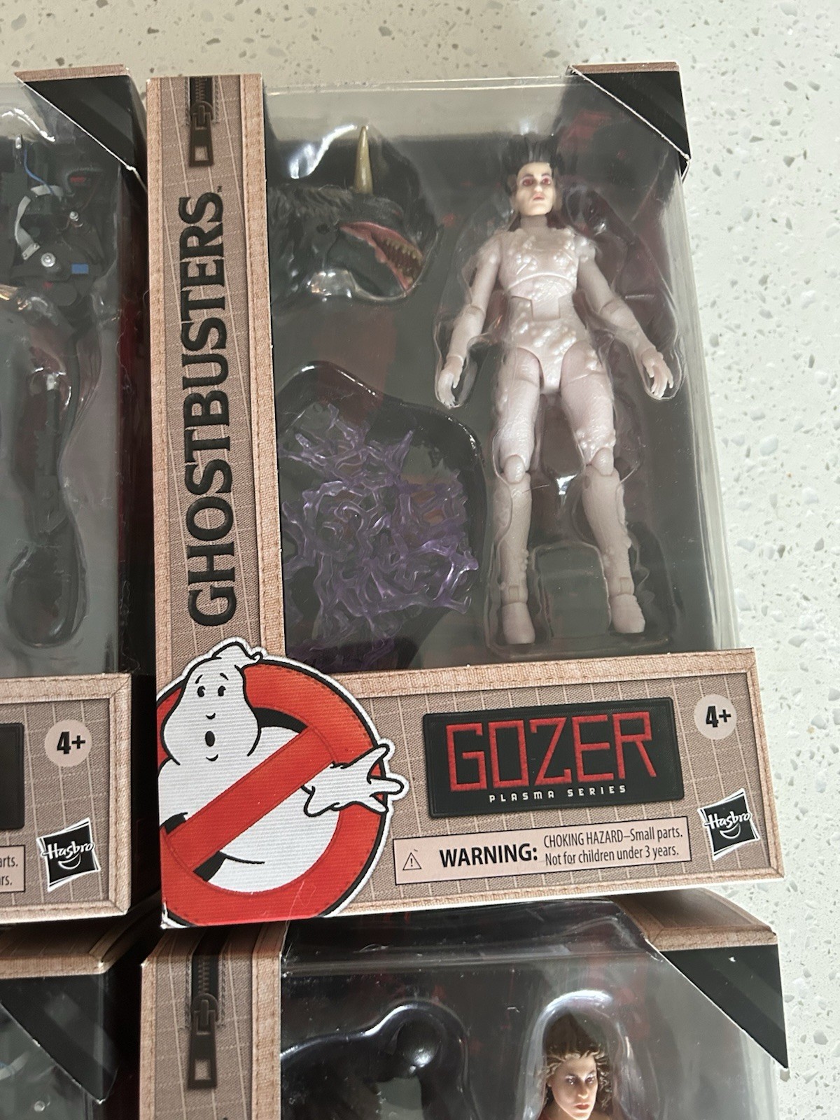 Hasbro Ghostbusters Plasma Series Peter Egon Ray Winston Gozer Barrett Figures
