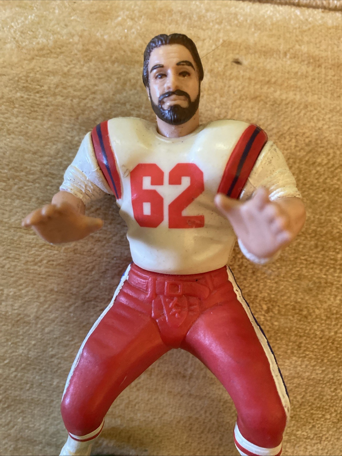 1989 SEAN FARRELL NEW ENGLAND PATRIOTS STARTING LINEUP ROOKIE RARE REGIONAL