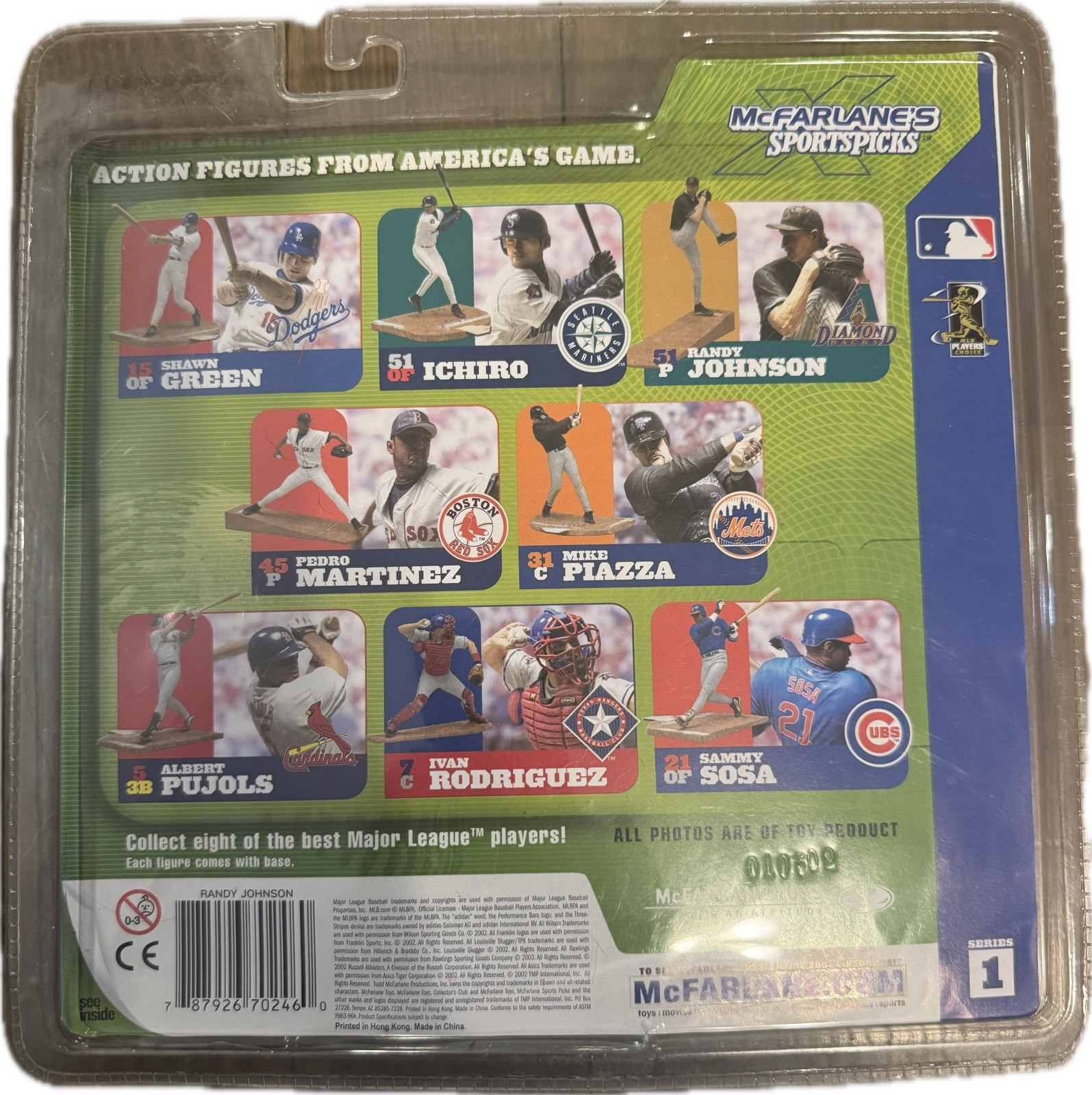 McFarlane MLB Baseball Big league Challenge Sammy Sosa Cubs Action Figure