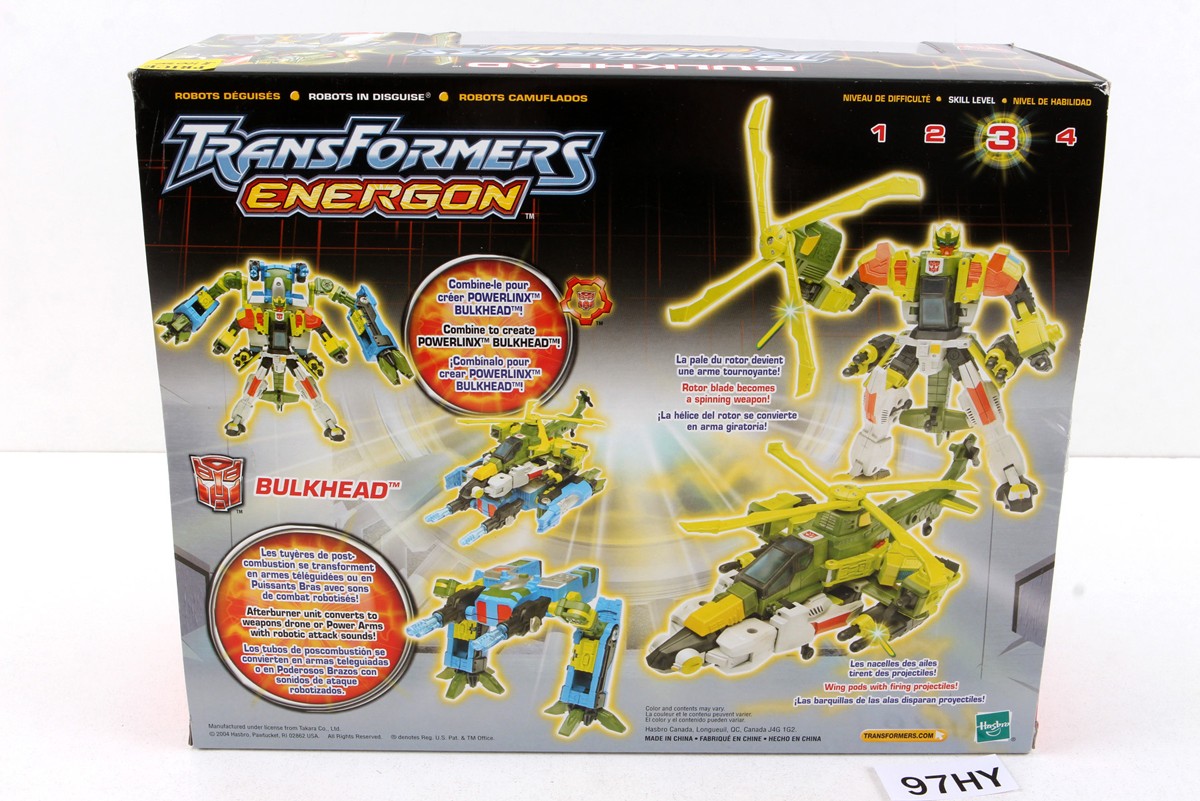 Transformers Energon Command Bulkhead Sealed MISB MOSC