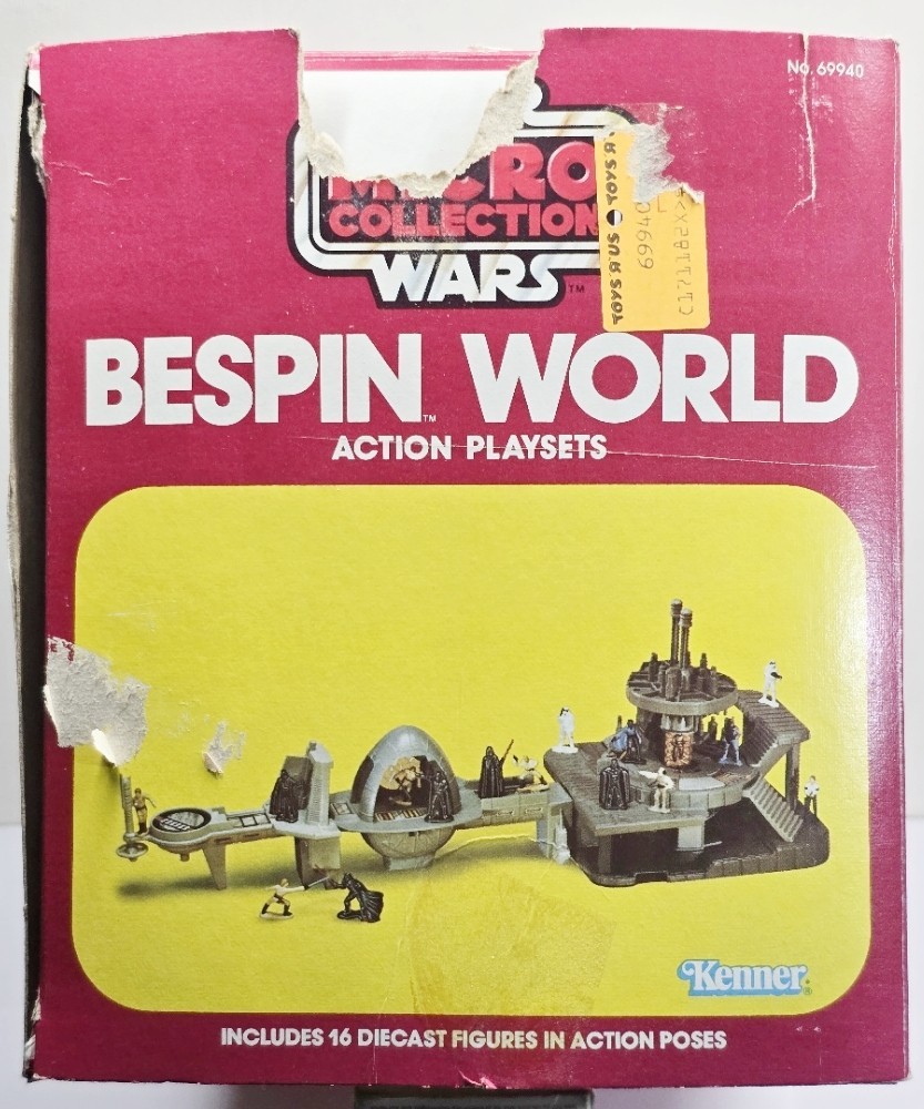 Star Wars Bespin World Kenner Micro Collection 1982 COMPLETE Set 16 Miniatures