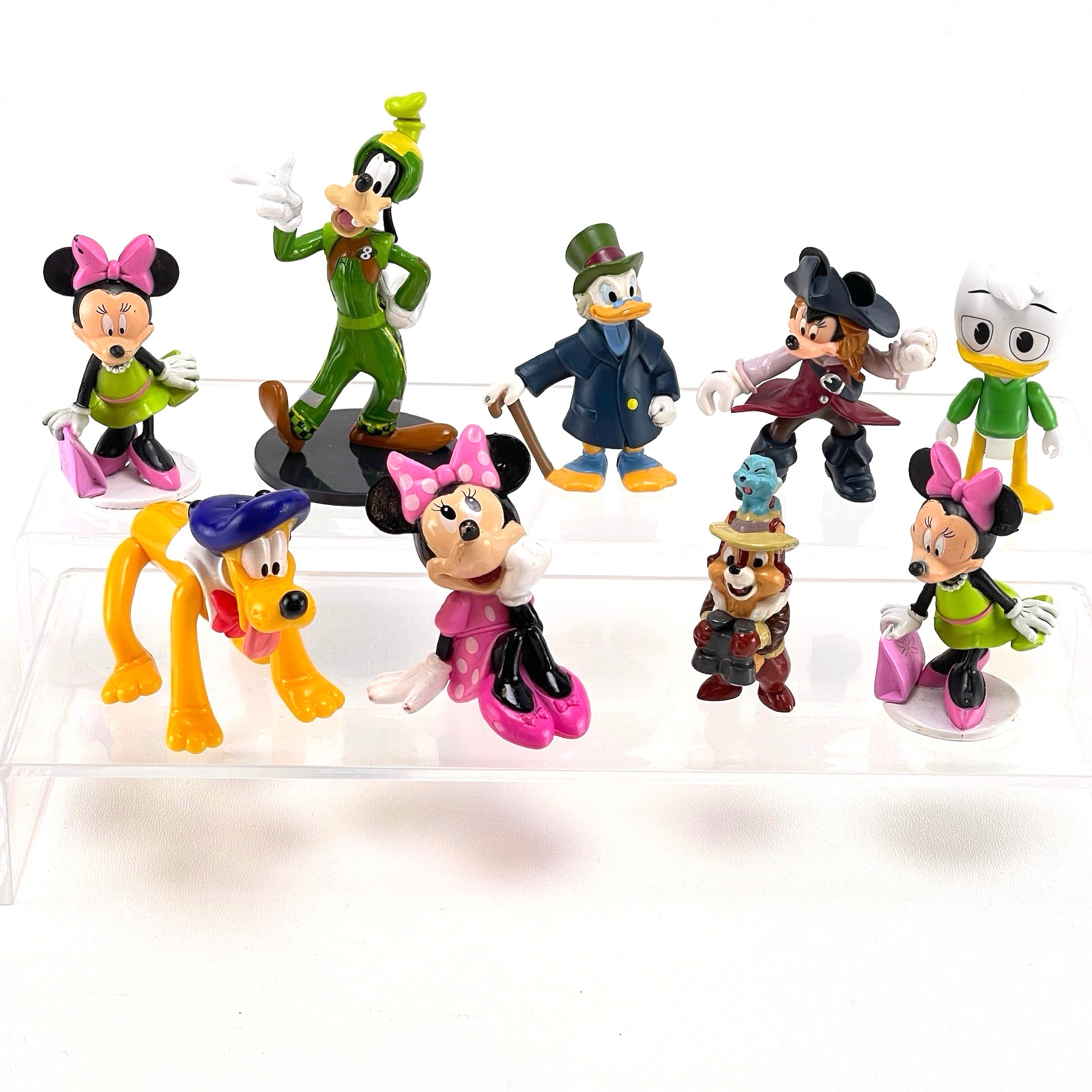 Disney Mickey Mouse & Friends Toy Figures Lot Of 9 – Free Shipping