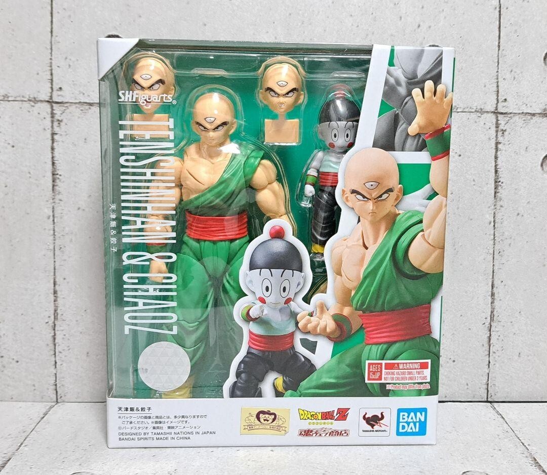 S.H.Figuarts Tien Shinhan & CHAOZ set DRAGONBALL Z from Japan Tenshinhan Chaoz