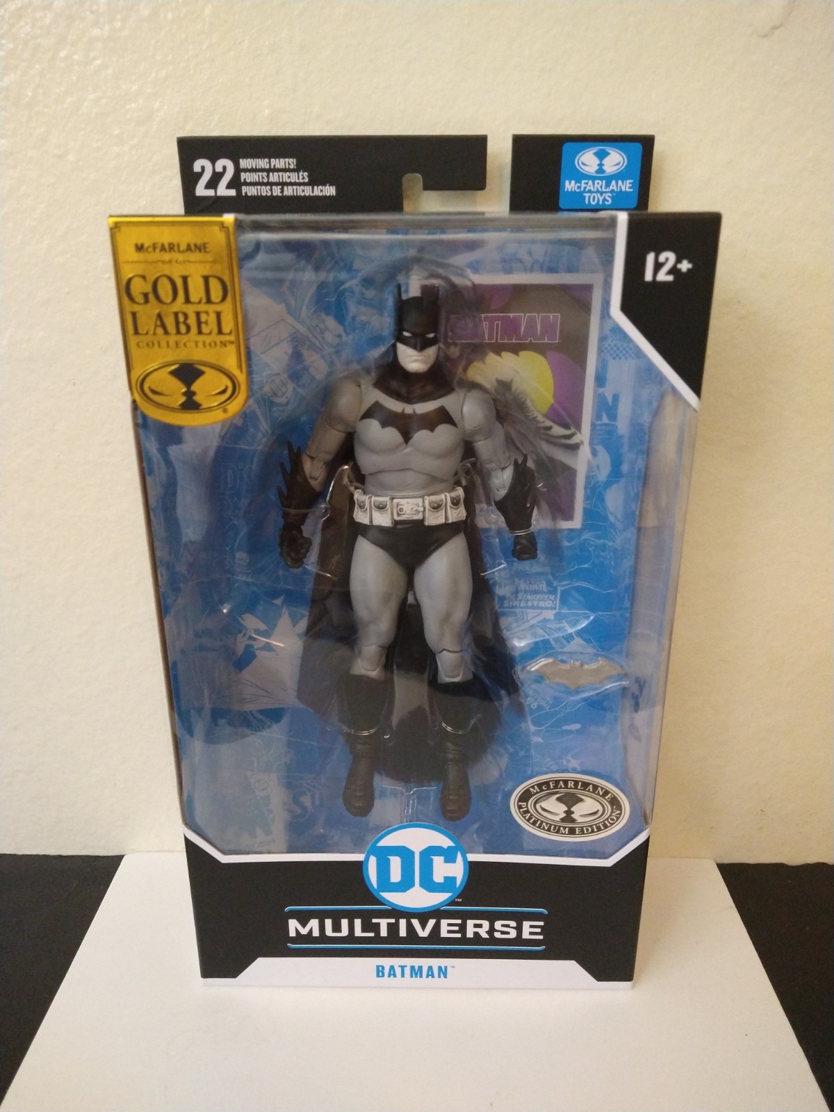 Mcfarlane DC Multiverse Batman Year One Walmart Exclusive Chase Platinum 🇺🇸