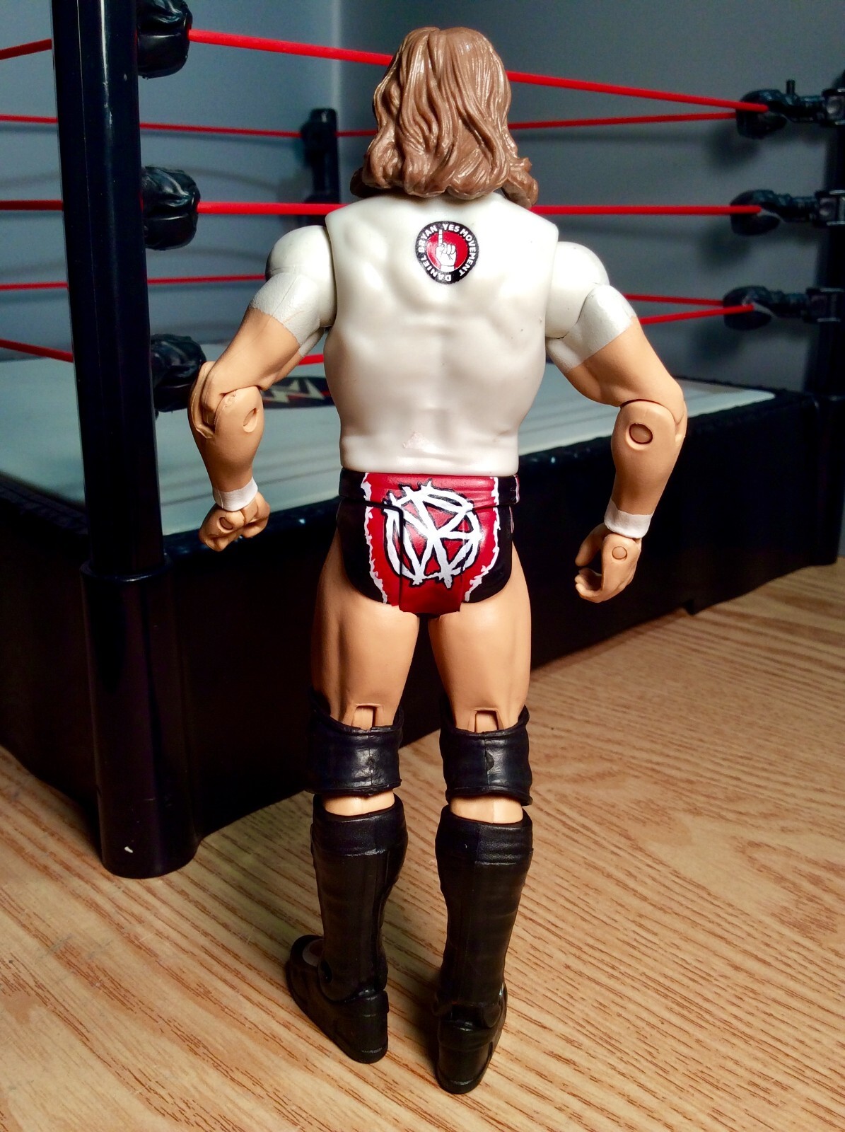 WWE Daniel Bryan Wrestling Action Figure with YES Movement – Mattel 2012