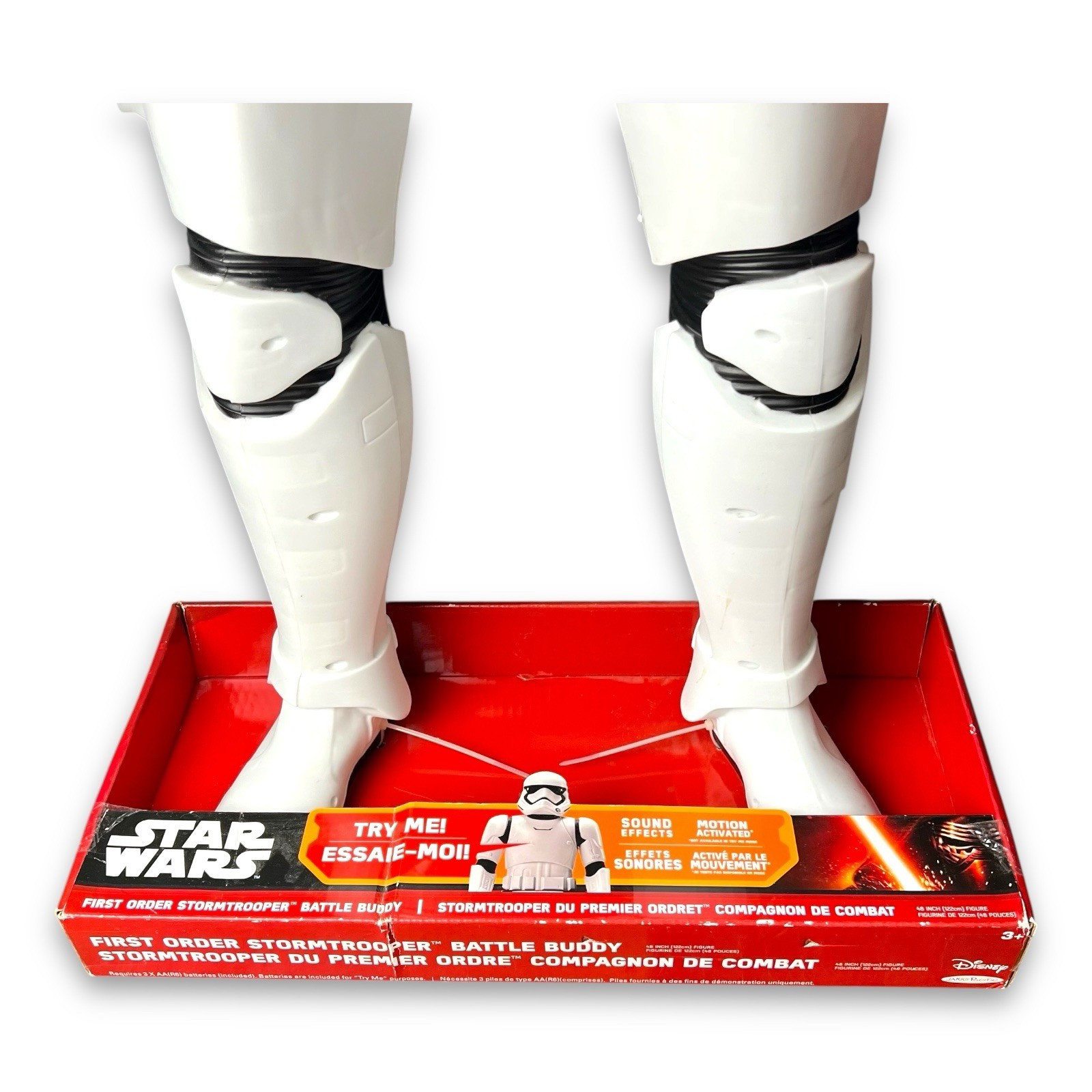 First Order Stormtrooper Battle Buddy 48&Prime; 2015 STAR WARS Disney Jakks NEW