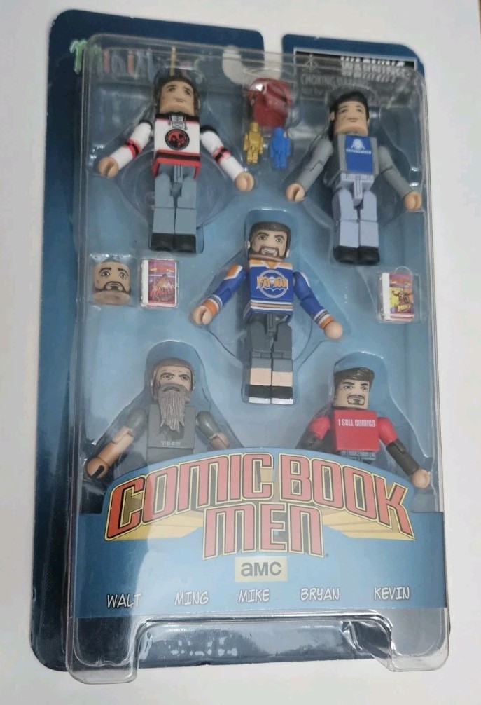 Minimates Comic Book Men Kevin Smith 5-pack AMC NIB Great shape