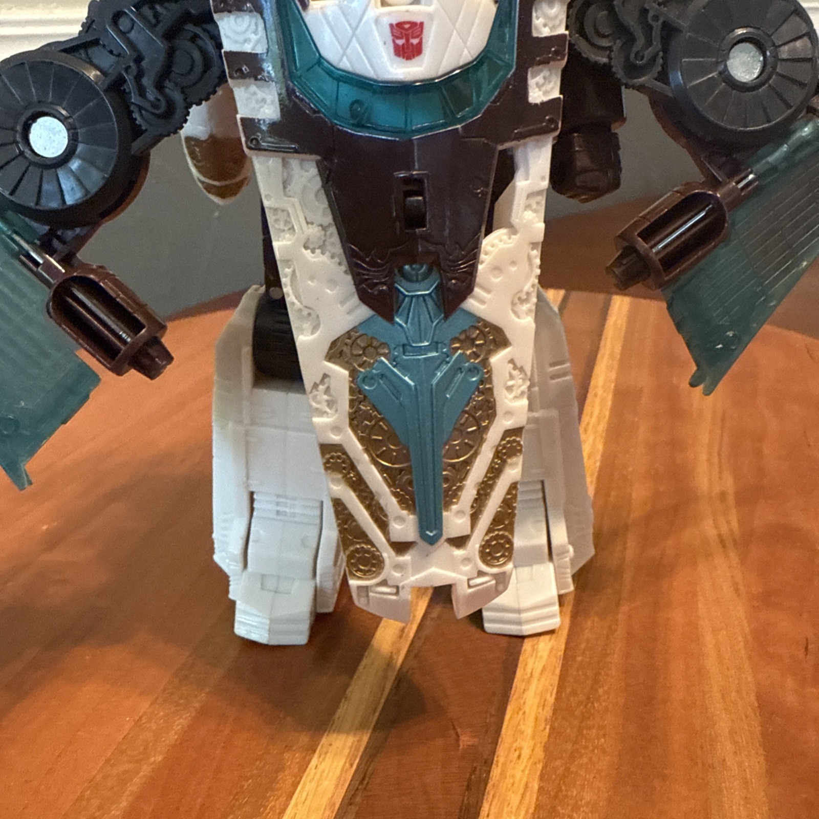 Hasbro Transformers Cybertron Voyager Vector Prime Action Figure Incomplete