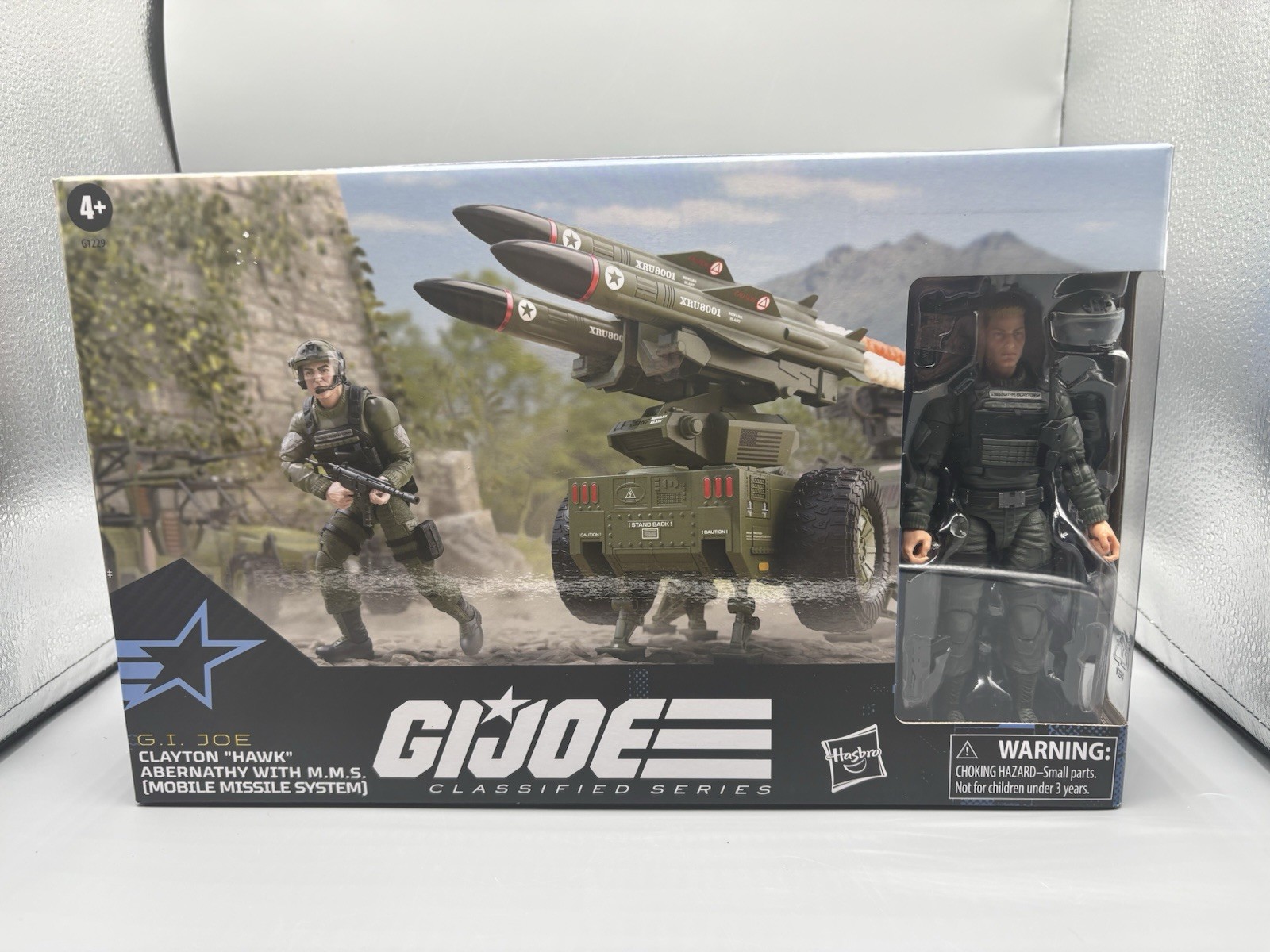 G.I. Joe Classified General Hawk with MMS Mobile Missile System New Sealed