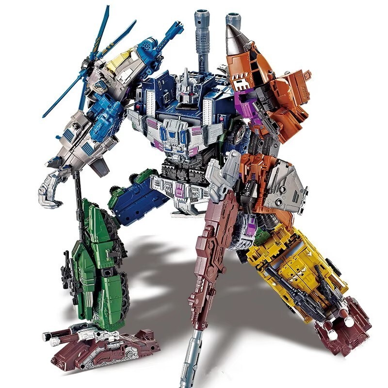 Transforming Toy 5in1 Combination Robot 18.5in Oversized Action Figure Toy Model