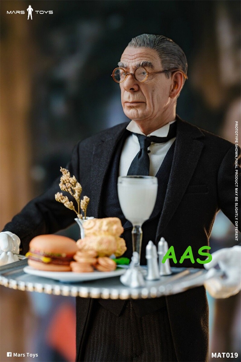 In Stock New Mars Toys MAT019 1/6 Old Housekeeper Mr.A 12&Prime; Male Action Figure