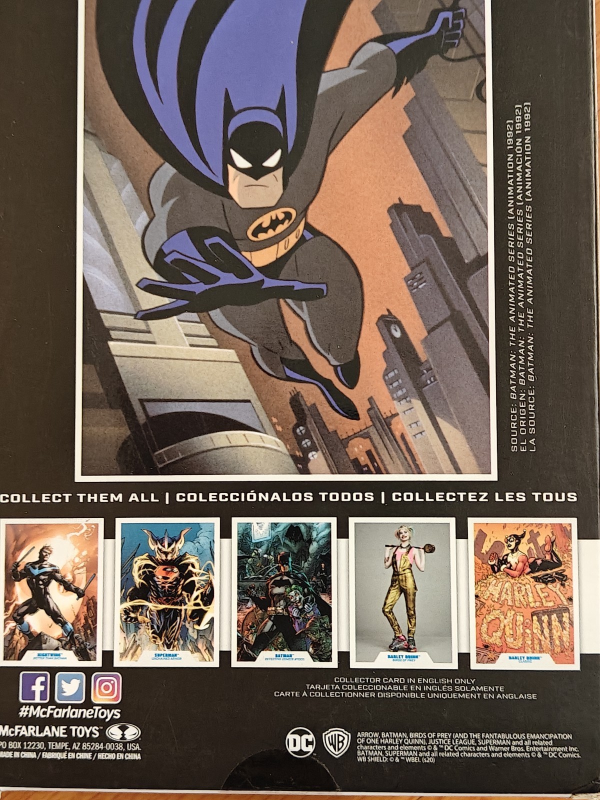 McFarlane DC Multiverse Batman The Animated Series BTAS Target Exclusive Chase