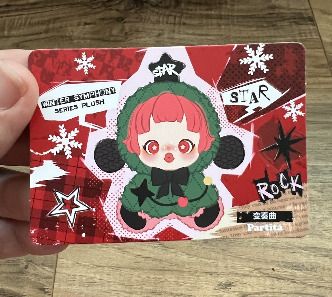100% Authentic Skullpanda Pop Mart Winter Symphony Series Partita Tree TikTok