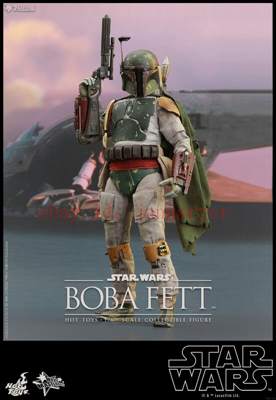 Perfect Hot Toys 1/6 MMS312 Star Wars Boba Fett Action Figure New Toy