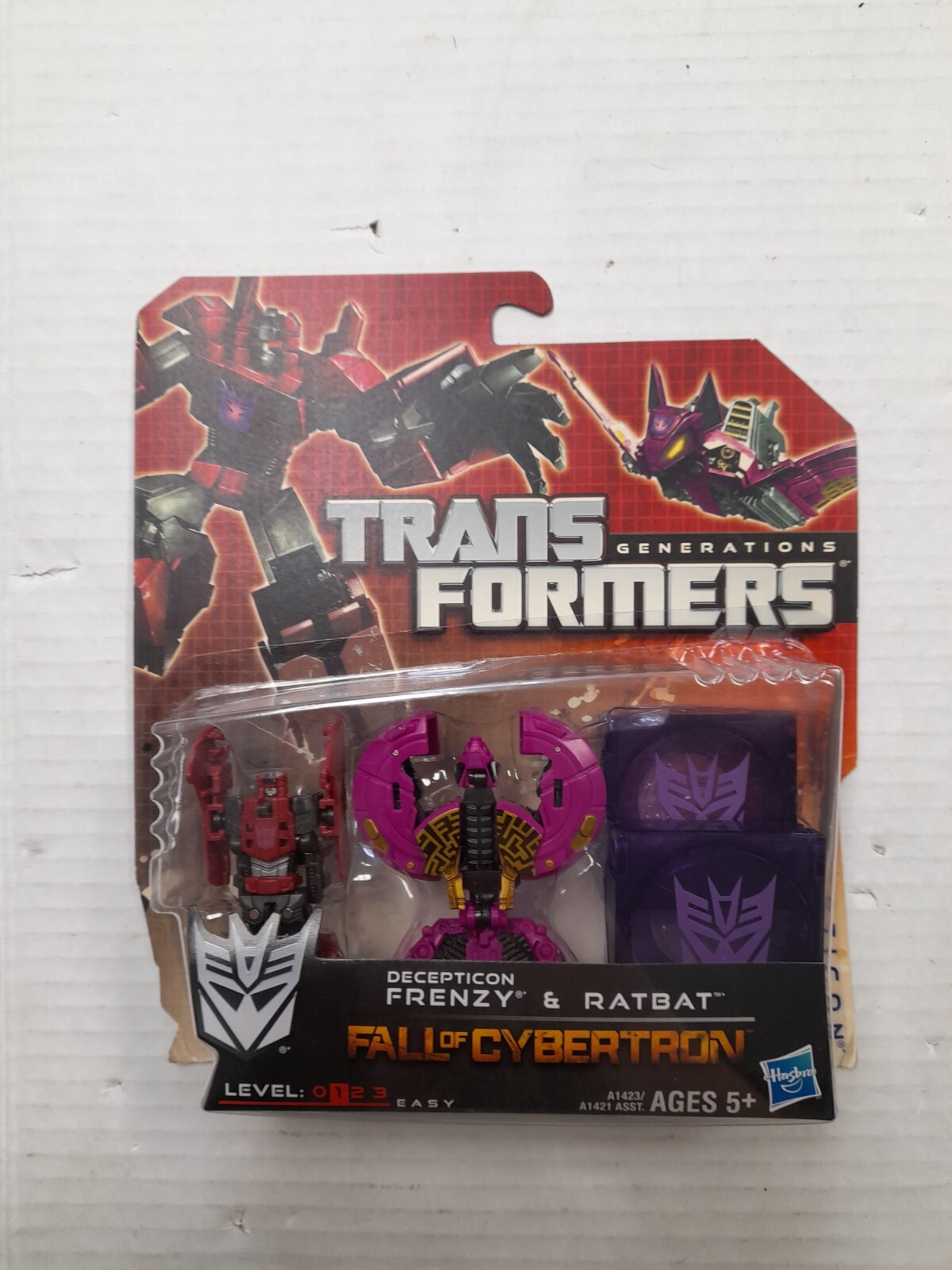 Hasbro Transformers Generations Fall of Cybertron Frenzy & Ratbat Discs *New*