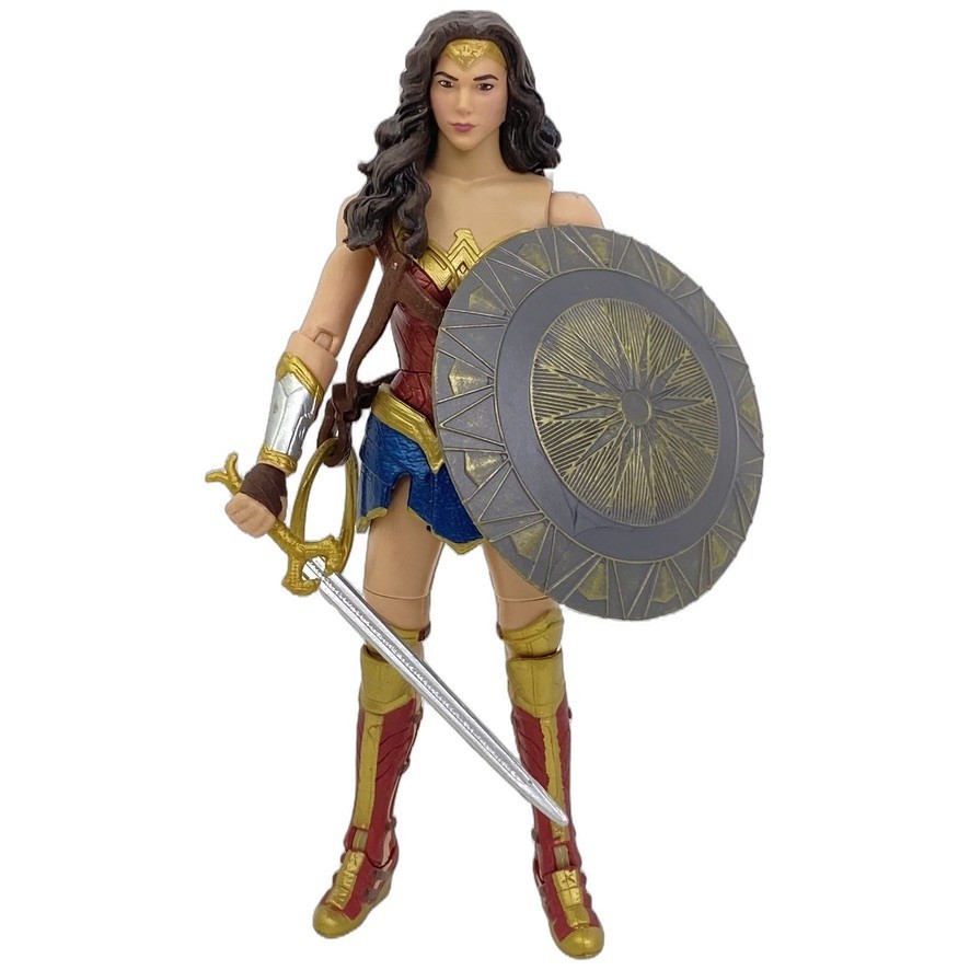 DC Multiverse Wonder Woman 6&Prime; Action Figure Ares BAF Wave 2017 Mattel Shield