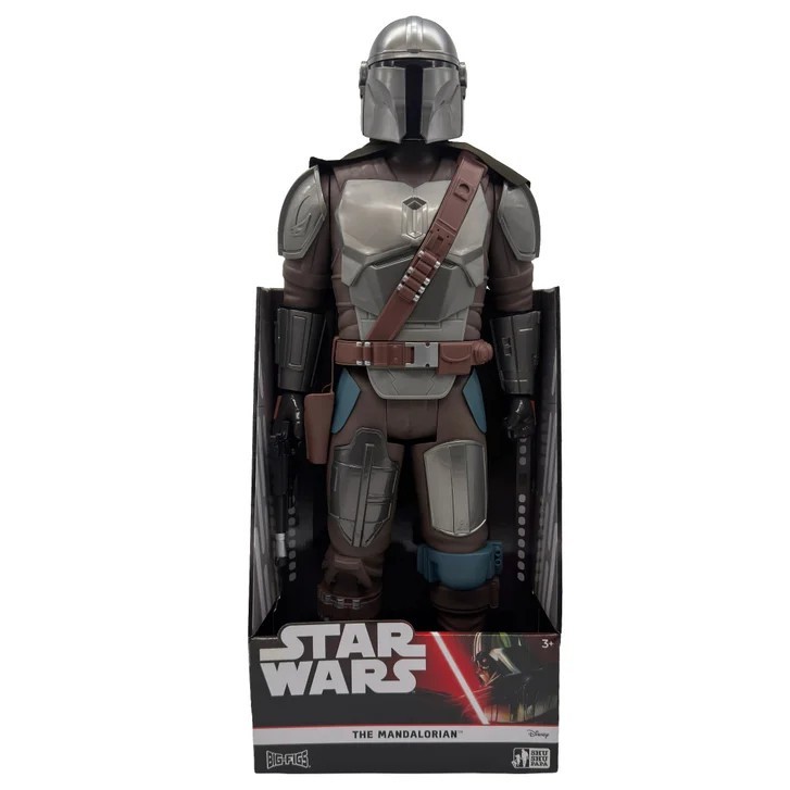 Star Wars Mandalorian 30&Prime; Big Figs Action Figure, Giant Galactic Collection Doll