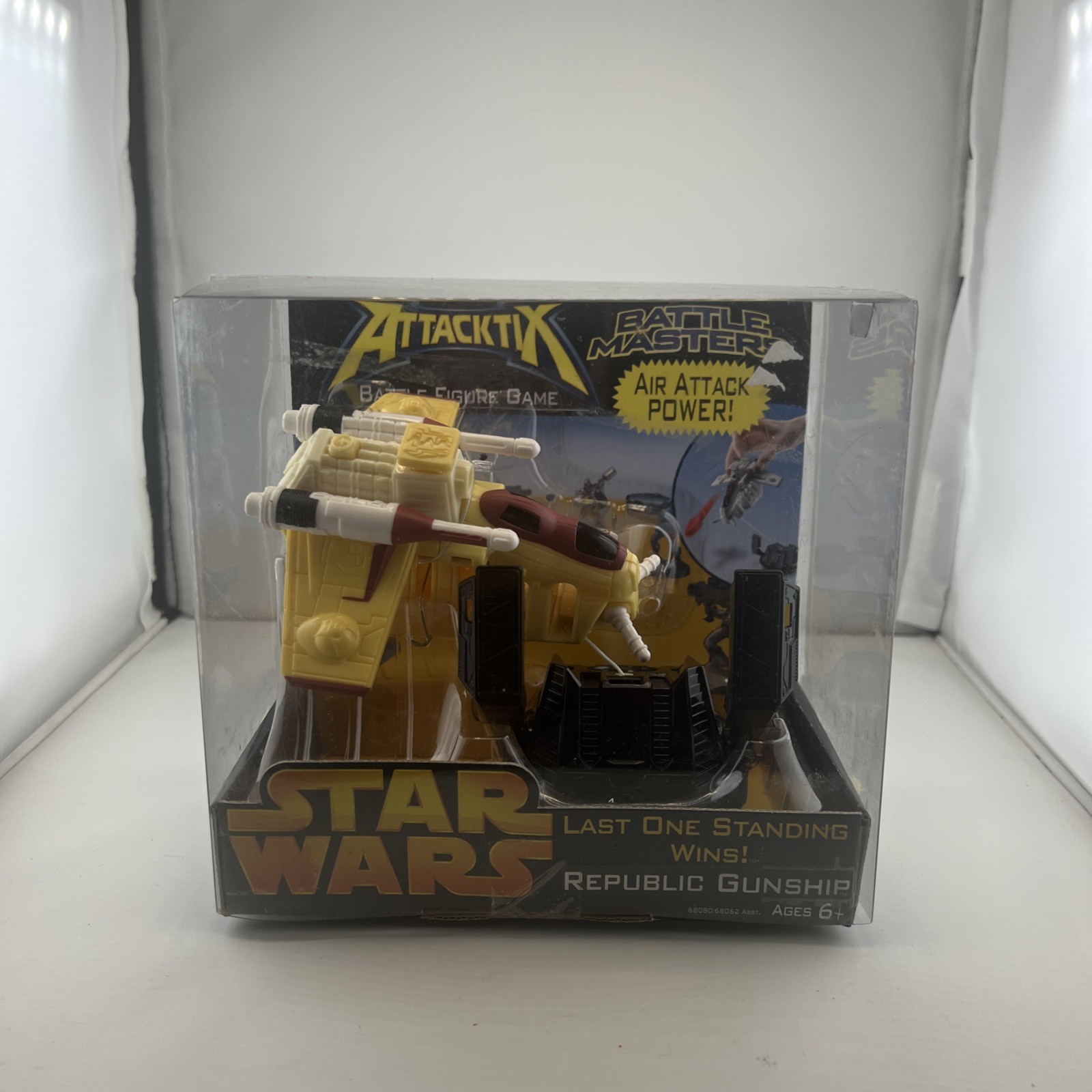 Star Wars Attacktix Republic Gunship Masters New Sealed 2005 Hasbro