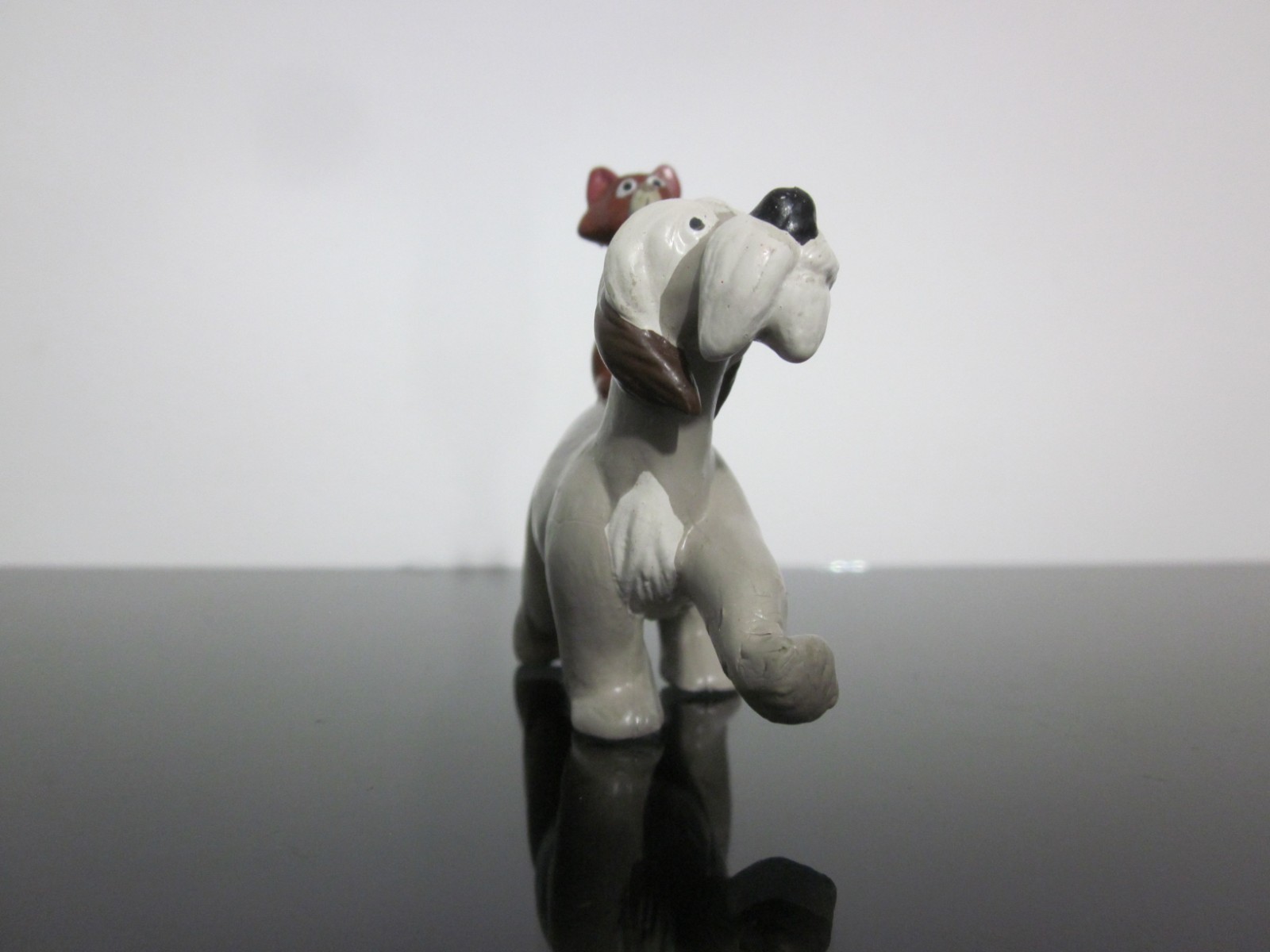 Applause 101 Dalmatians Colonel Sheep Dog & Sergeant Tibbs Cat PVC Figure