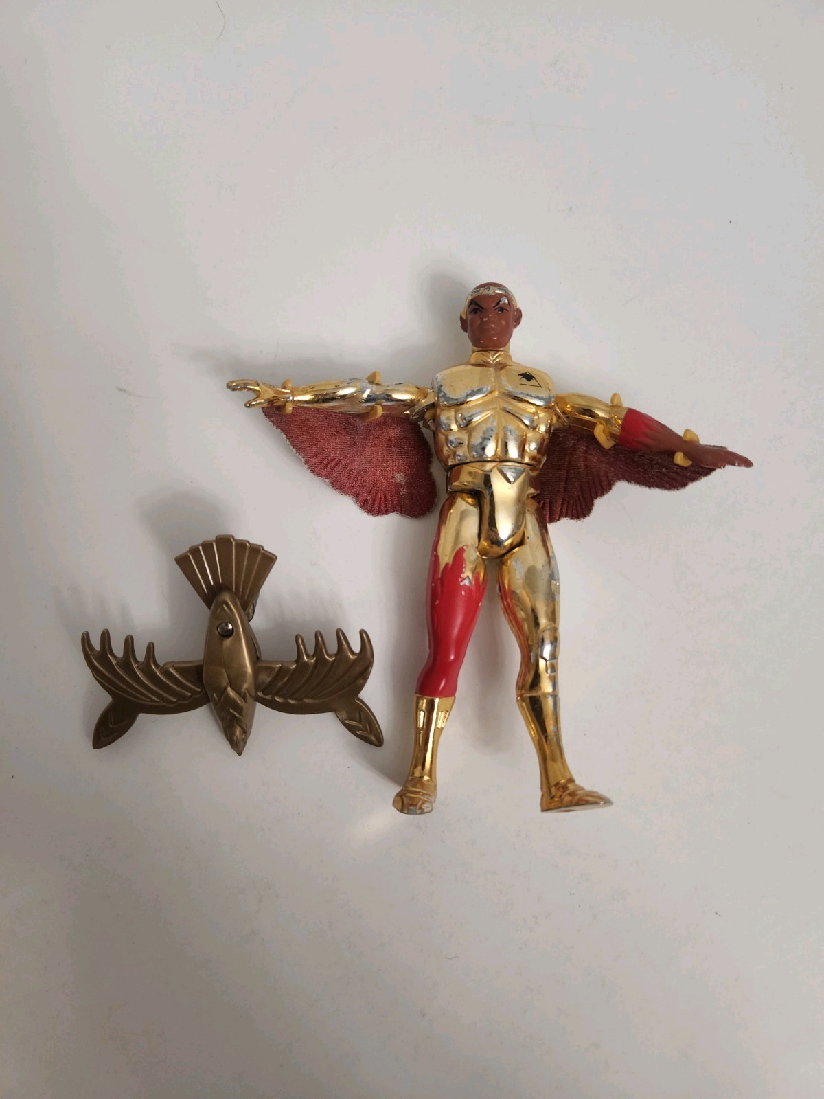 Silverhawks Hotwing Action Figure Vintage Kenner with Gyro