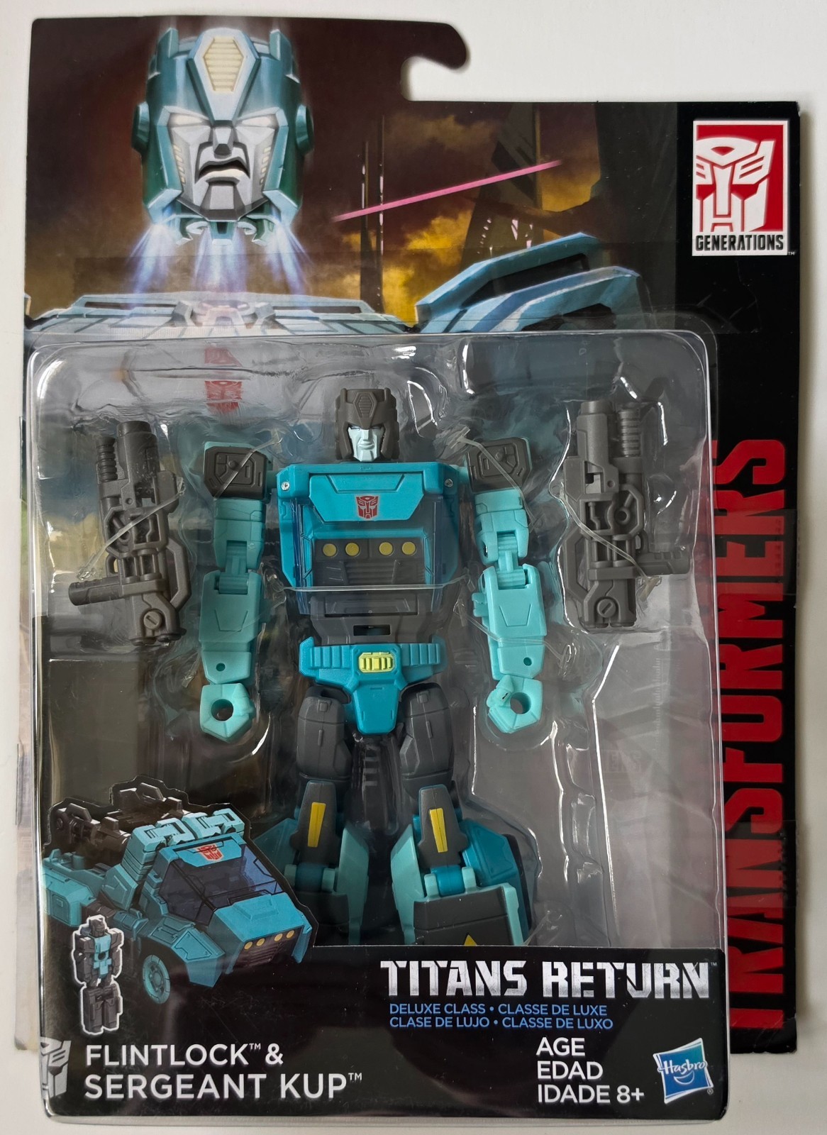 Transformers Autobot Titans Return Sergeant Kup & Flintlock Hasbro Sealed New