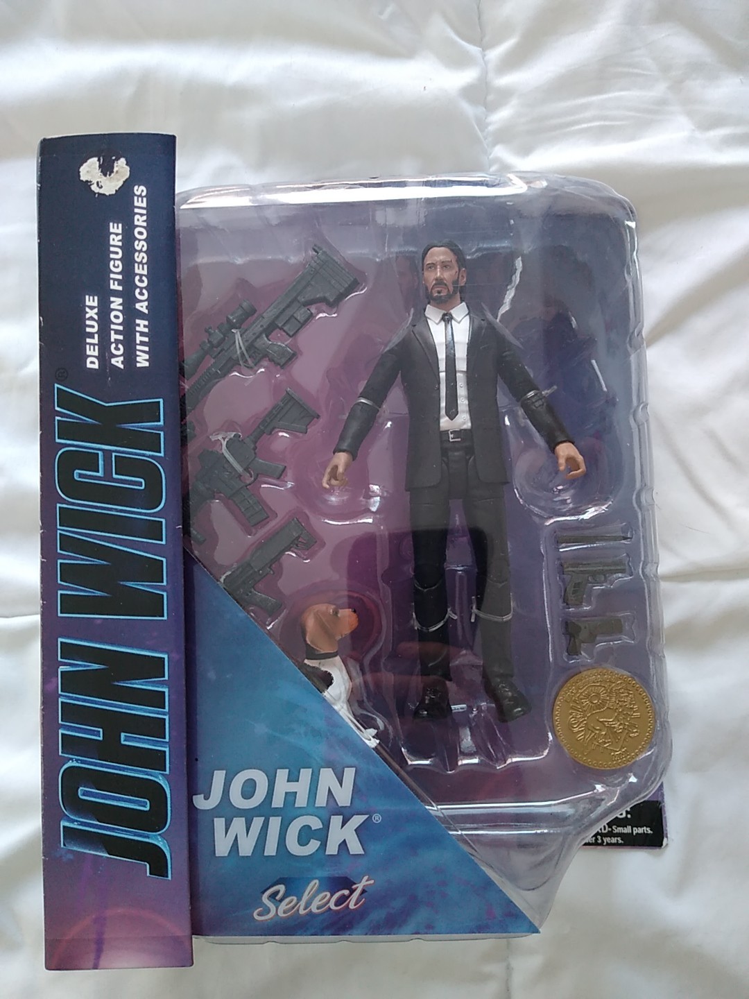 2019 Diamond Select John Wick Deluxe 7&Prime; Action Figure with Accessories New NIP