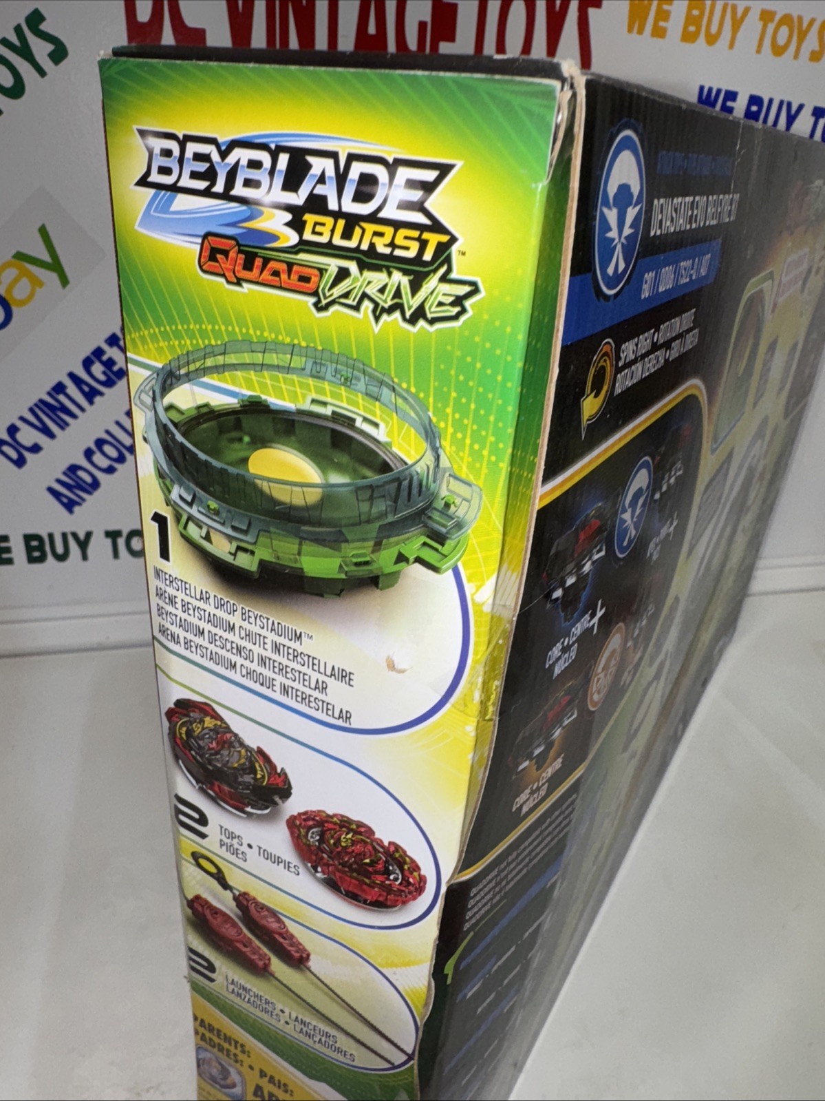 BEYBLADE Burst QuadDrive Interstellar Drop Battle Set-NEW Sealed BOX 🔥