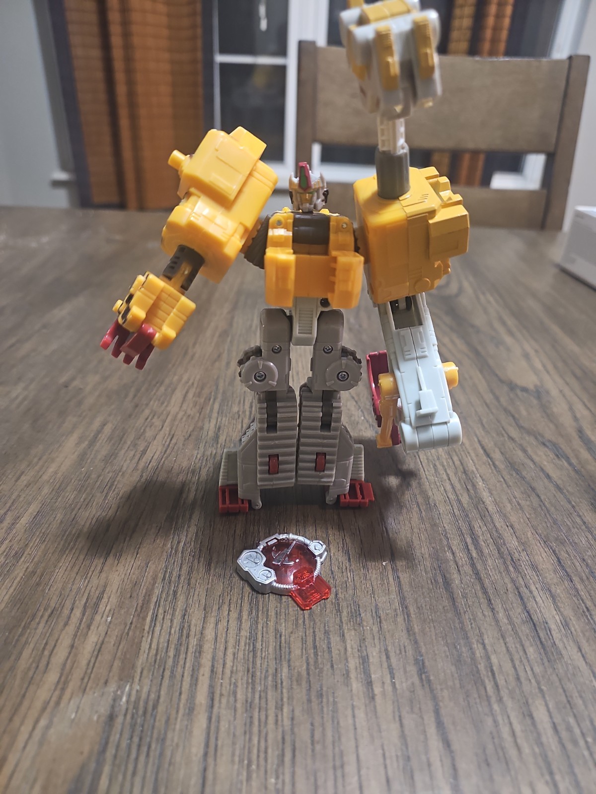 Transformers Cybertron Deluxe Class LONGRACK LONG RACK Excavator Complete