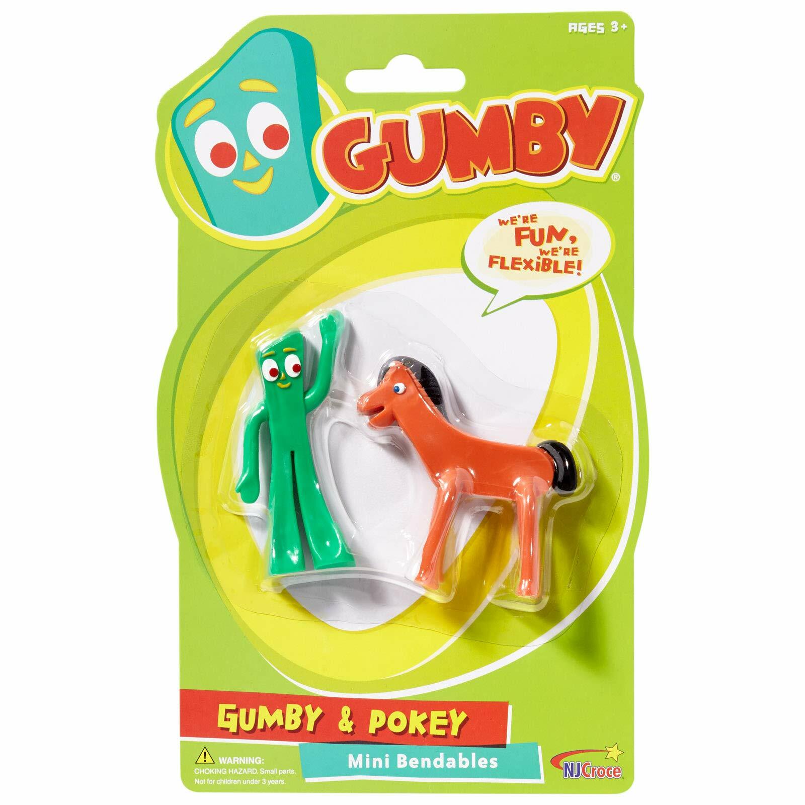 Gumby and Pokey Mini 3&Prime; Figures