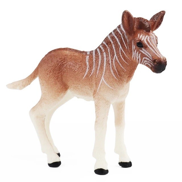 Quagga Wild Animal Toy PVC Action Figure Kids Toys Party Gifts