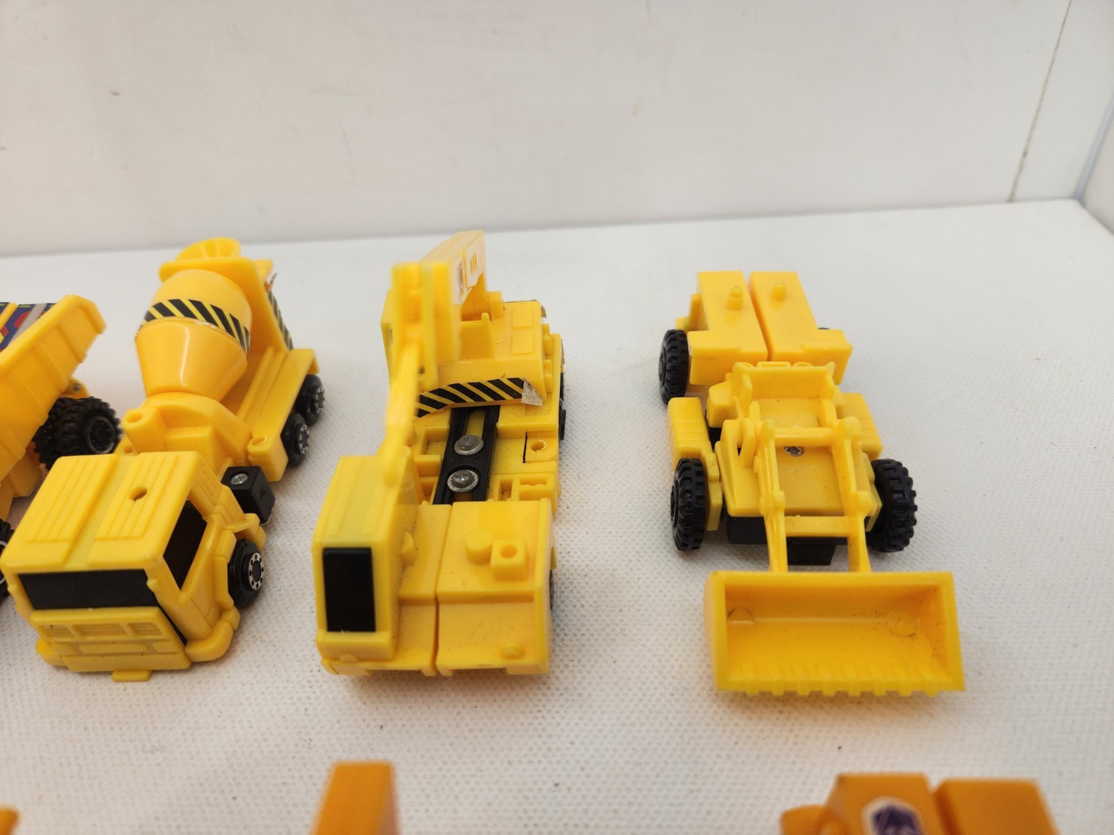 Vintage Transformers G2 Yellow Constructicons 2 Sets Incomplete
