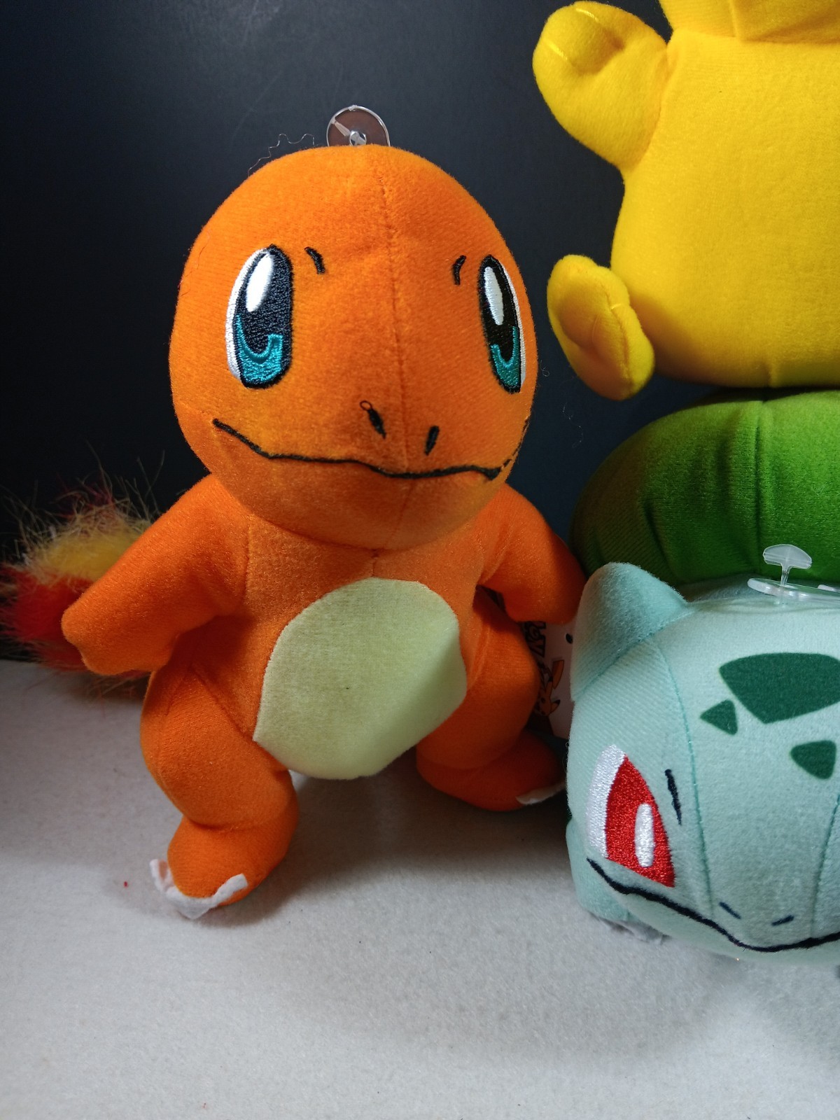 Pokemon Starter Kit 3 Pikachu Bulbasaur Squirtle Plush doll 6&Prime; Stuff Animal New
