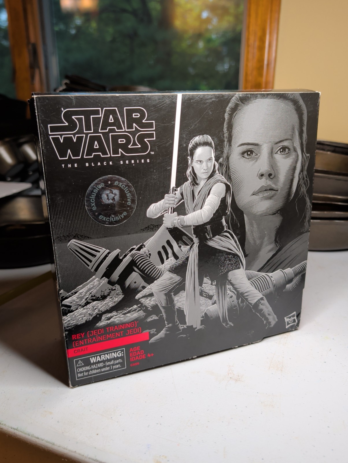 New Star Wars Black Series 6&Prime; REY JEDI TRAINING Toys R Us EXCLUSIVE
