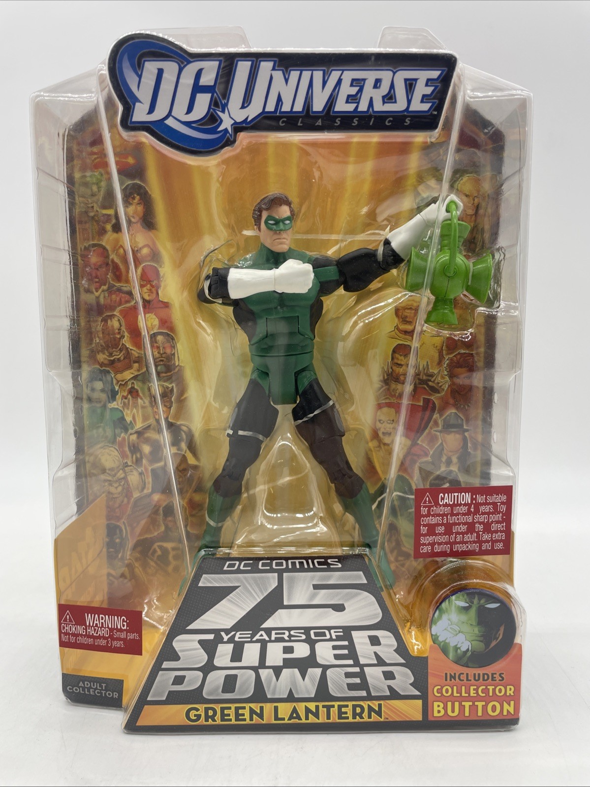 DC Universe Classics Green Lantern All Stars Collector Button DCU Hal Jordan JLA