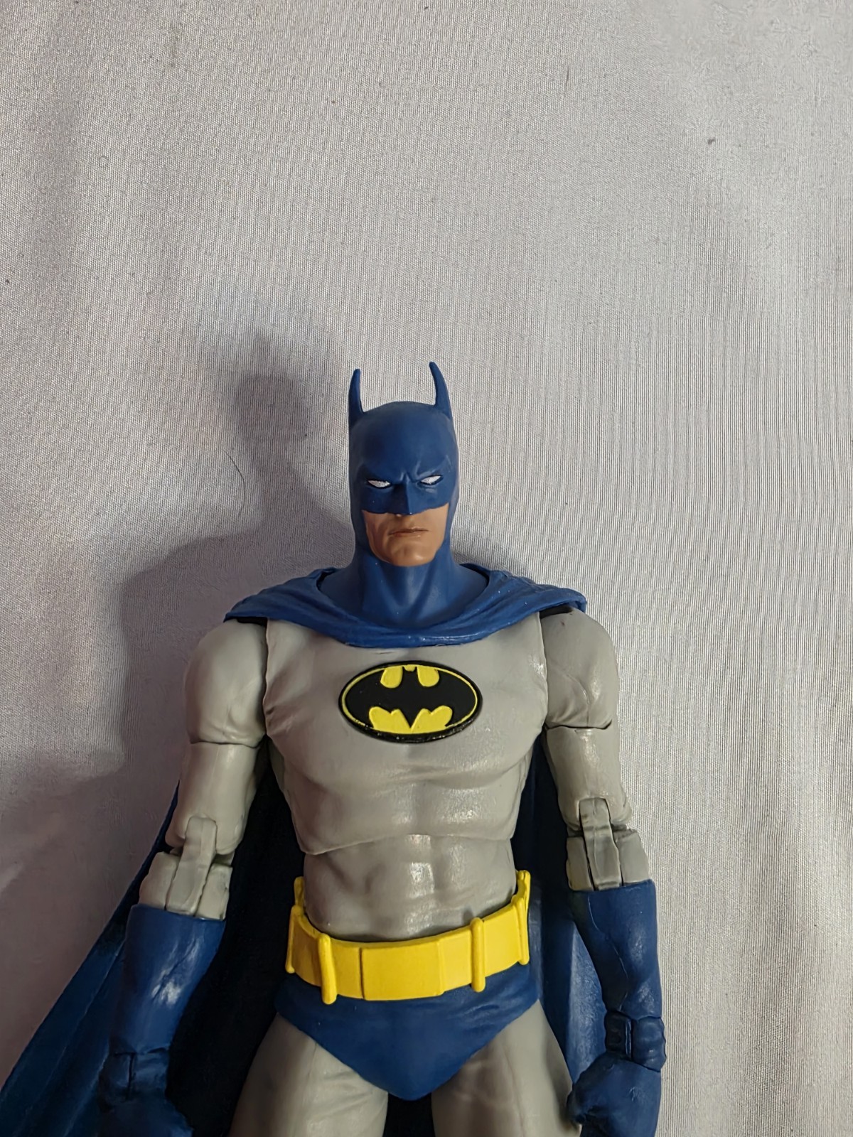 McFarlane Toys DC Multiverse Knightfall Batman Blue Gray Action Figure Loose