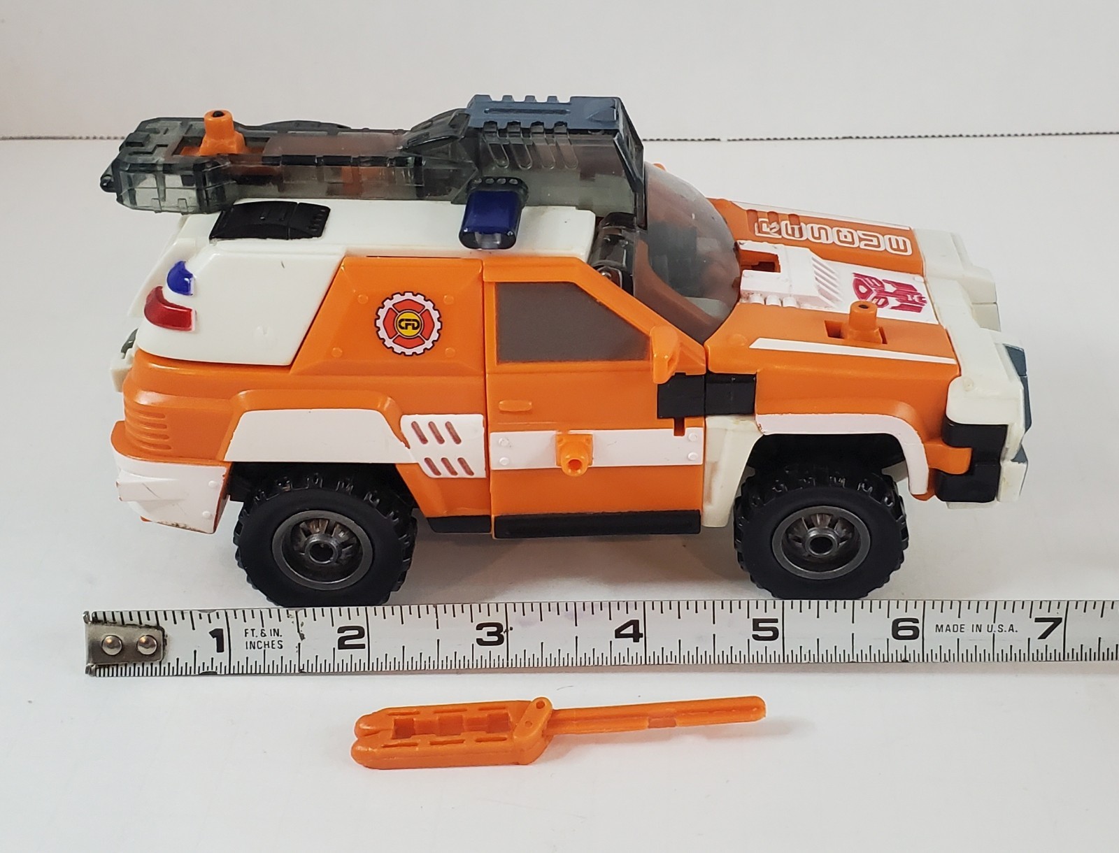 TRANSFORMERS Armada Powerlinx Red Alert 2003 Action Figure Incomplete READ