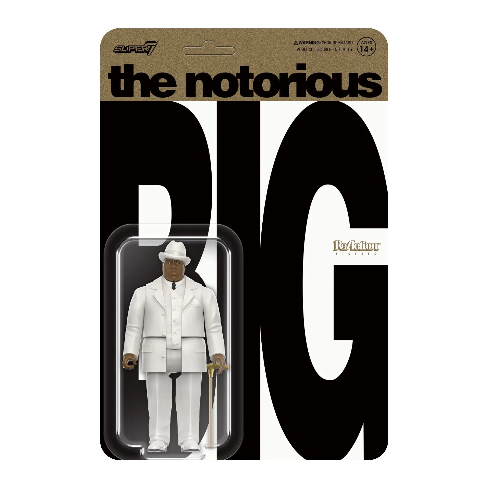 The Notorious B.I.G. – Biggie In Suit – Wave 3 – ReAction Figures – Super7