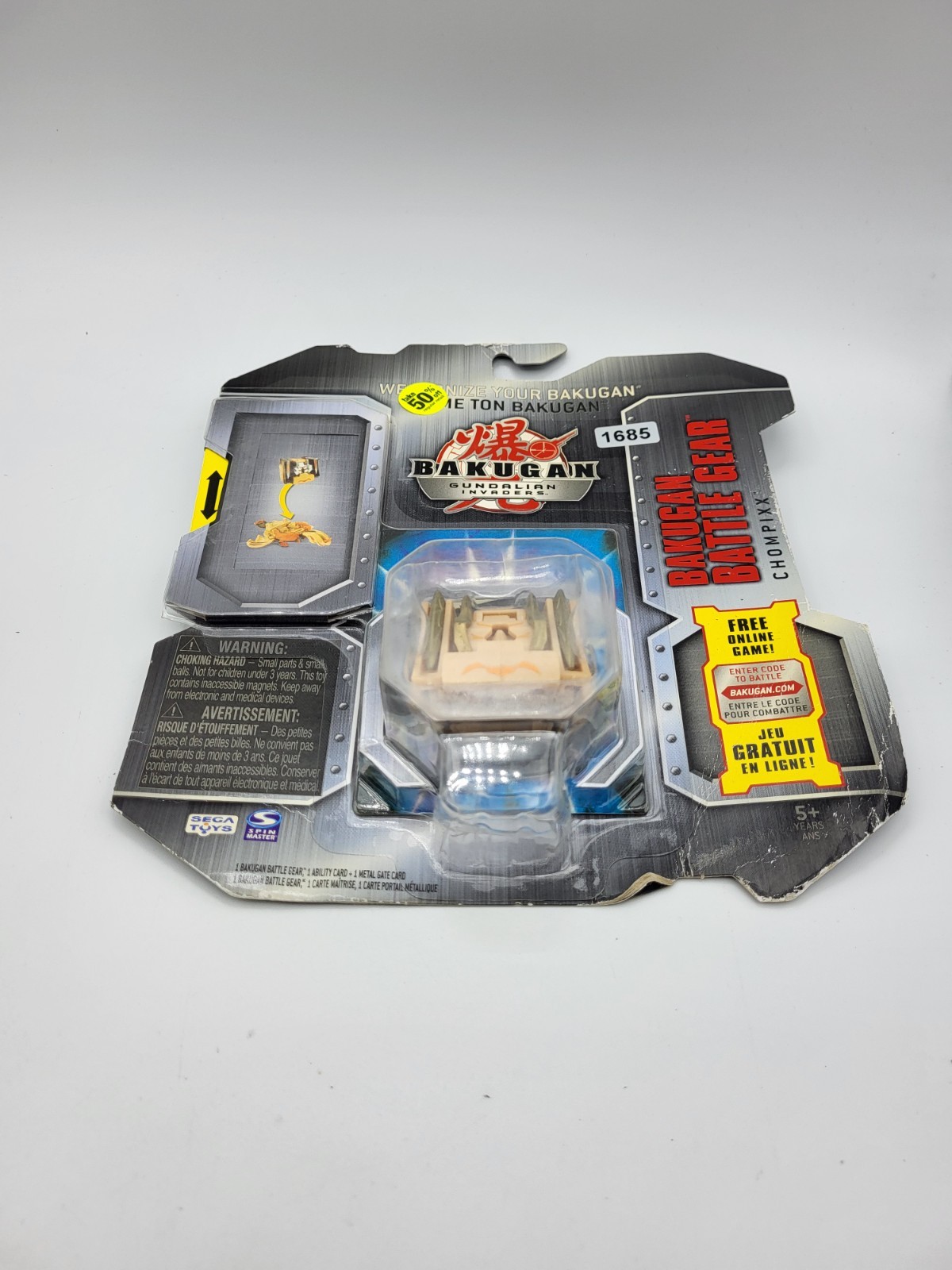 Bakugan – New Battle Gear Gold Chompixx – Guardian Invaders