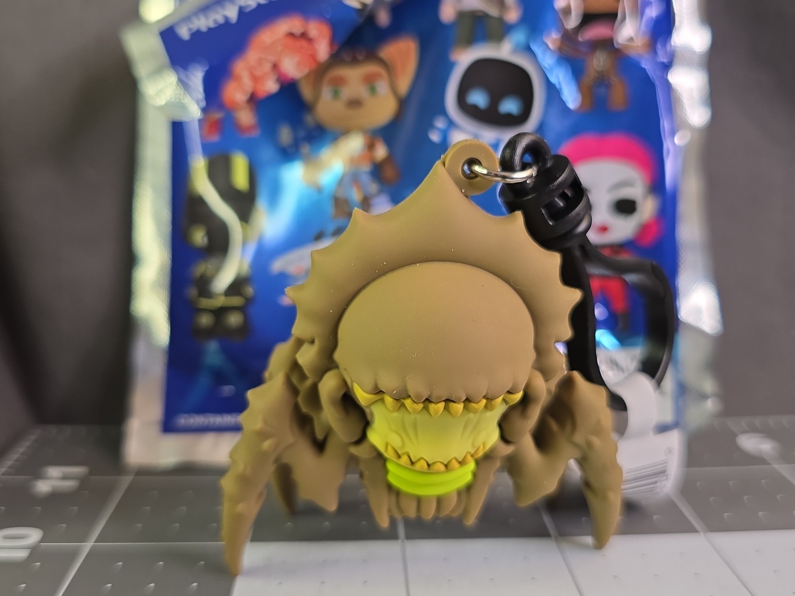 Playstation Figural Bag Clip Keychain Series 2 Bile Titan Exclusive B CHASE