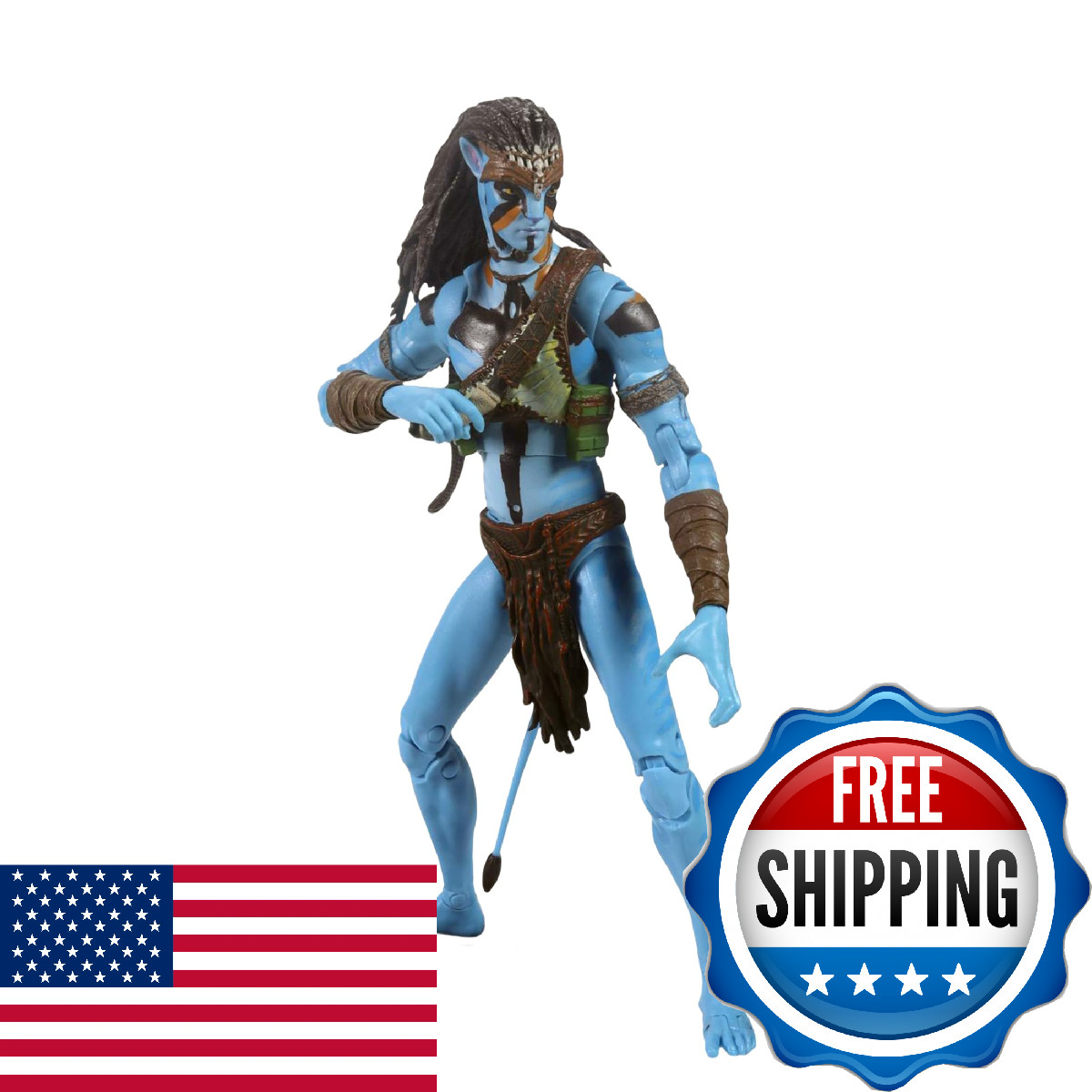 McFarlane Toys- Avatar: Fire and Ash Jake Sully (Metkayina Final Battle) 7in Act