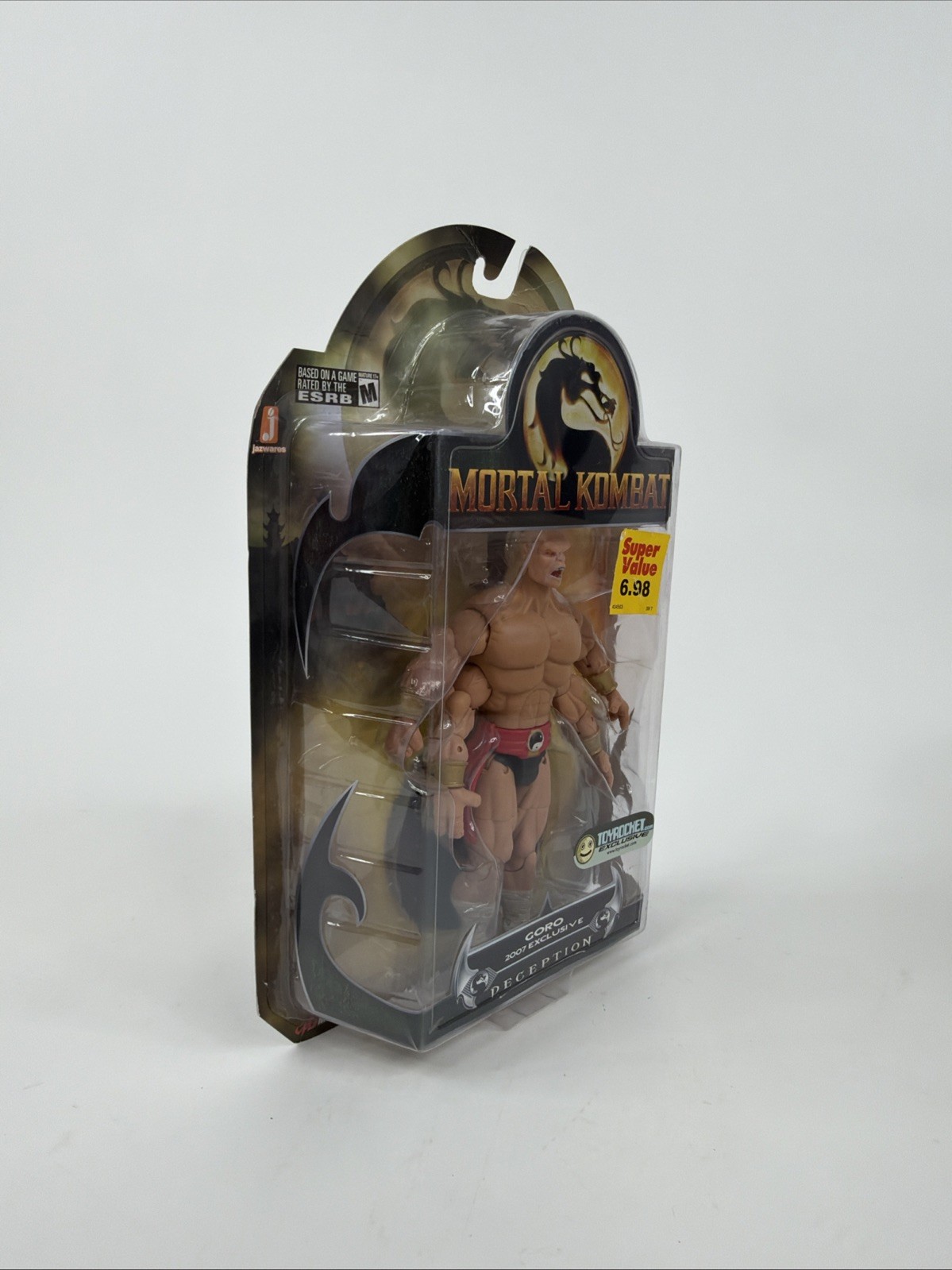 Mortal Kombat Goro Deception Action Figure 2007 Toyrocket Exclusive *See Photos