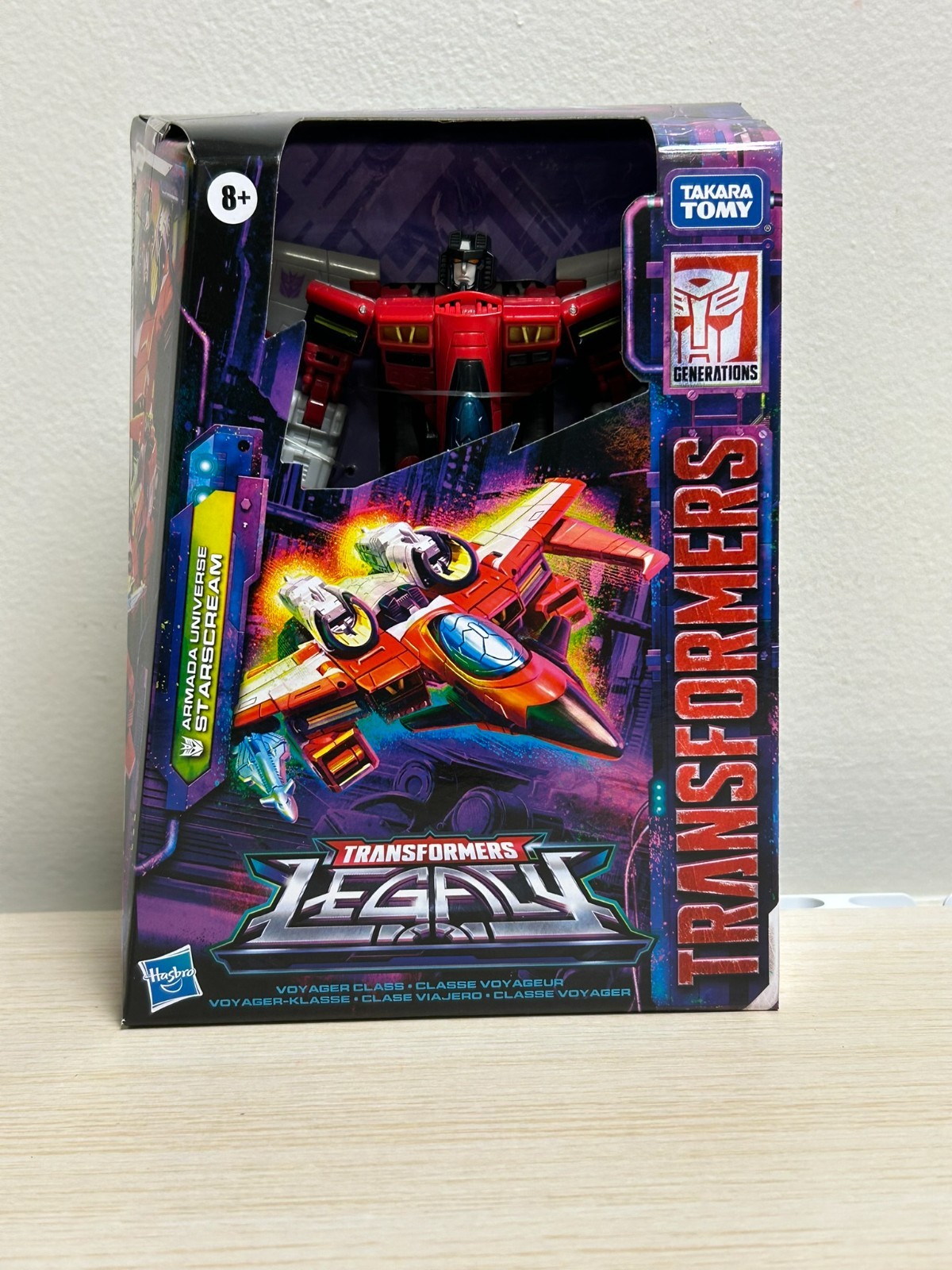 Transformers Generations Legacy Voyager Armada Universe Starscream