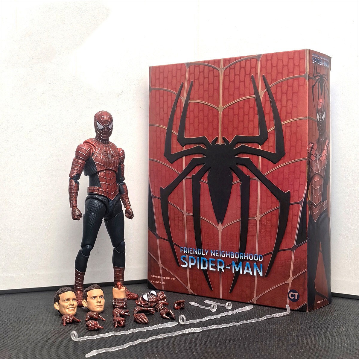 Tobey Maguire Spider-Man Friendly Neighborhood No Way Home 6&Prime; Action Figure Toy