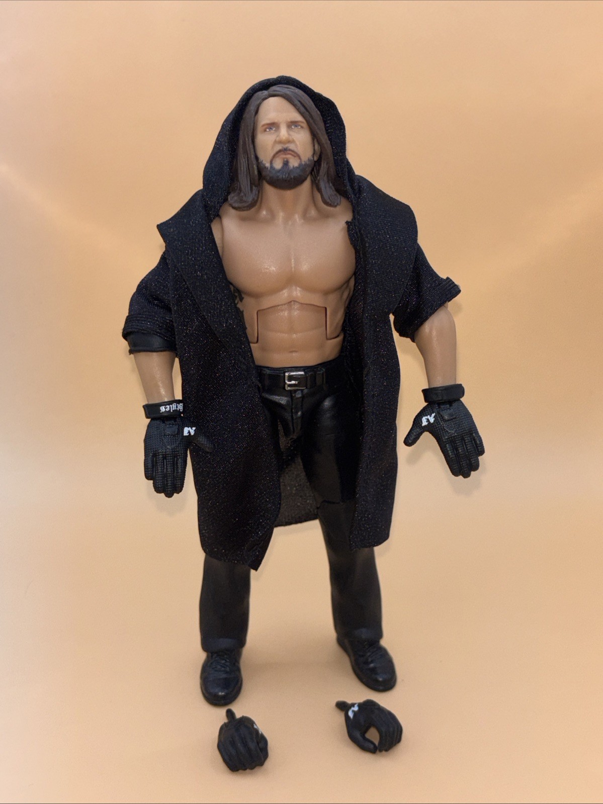WWE MATTEL ELITE 116 AJ STYLES WRESTLING FIGURE RARE WWF EXCLUSIVE NXT WCW