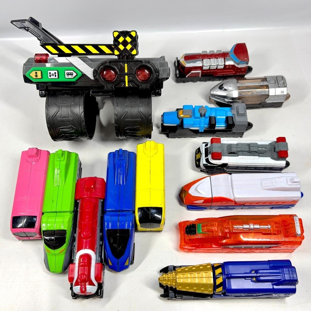 ToQger DX TOQ Changer Morpher ToQ Ressha 12p set Power Rangers zord Japan 47